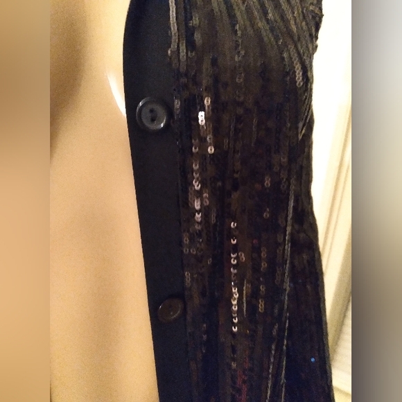 SHEER SEQUIN DRESS - Picture 4 of 8